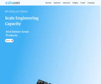 Eshocan.com(Engineering) Screenshot