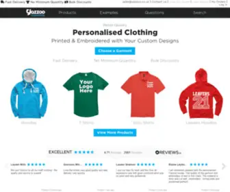 Eshop.org.uk(Personalised Clothing) Screenshot