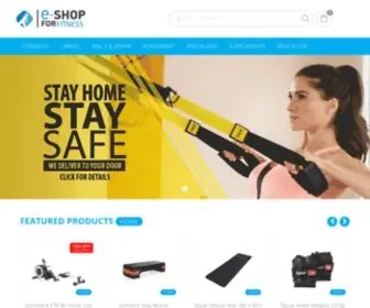 Eshopforsports.com(E-Shop for Fitness) Screenshot