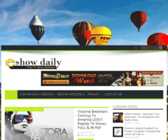 Eshowdaily.com(Shopping and Business) Screenshot