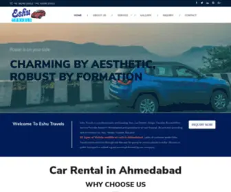 Eshutravels.in(Taxi Service in Ahmedabad) Screenshot