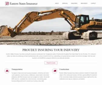 Esia.com(Eastern States Insurance) Screenshot