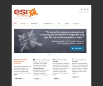 Esiattorneys.com(ESI Attorneys) Screenshot