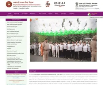 EsicPunjab.org(EsicPunjab) Screenshot