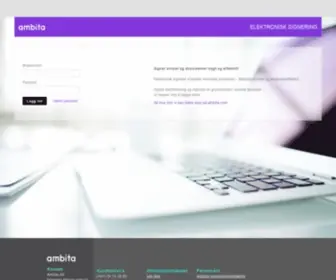 Esignering.no(Ambita elektronisk signering) Screenshot