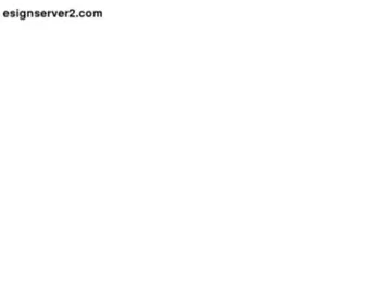 Esignserver2.com(Default) Screenshot