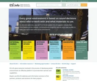 Esi.info(Better decisions for better environments) Screenshot