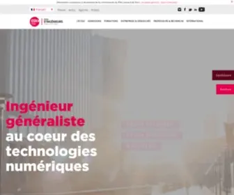 Esilv.fr(Ecole d'Ing) Screenshot