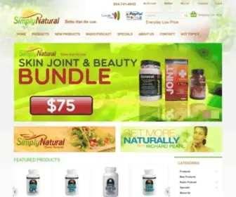 Esimplynatural.com(Esimplynatural) Screenshot