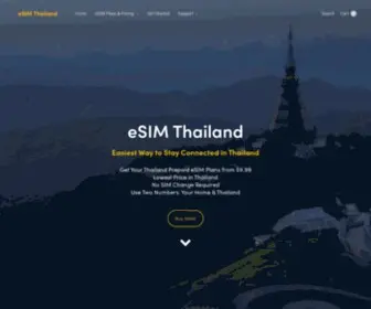 Esimthailand.com(ESIM Thailand) Screenshot