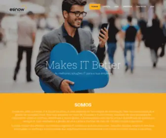 Esinow.net(IT & Cloud Solutions) Screenshot