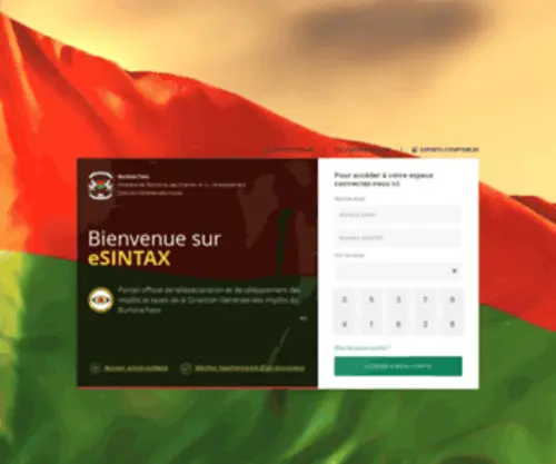 Esintax.bf(ESINTAX Burkina Faso) Screenshot