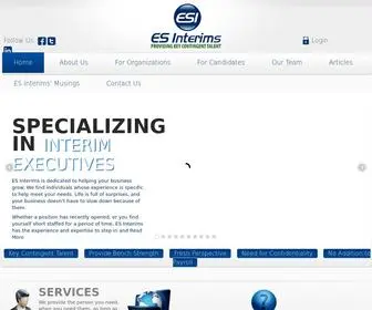 Esinterims.com(ES Interims) Screenshot