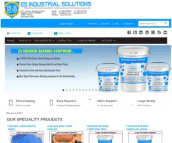 Esis.net.in(Crusher Backing Compound #Manufacturer Exporter and Suppliers of Crusher Backing Compound) Screenshot