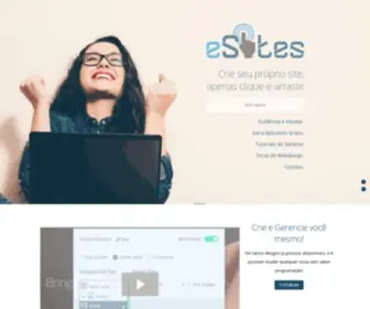Esites.pro(Criar Sites Gr) Screenshot