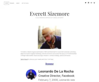 Esizemore.com(SEO Consulting for eCommerce and Startups) Screenshot