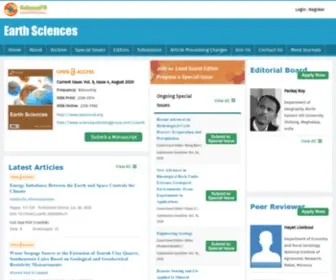 Esjournal.org(Earth Sciences) Screenshot