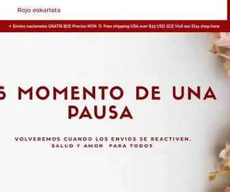 Eskarlata.com(Rojo eskarlata) Screenshot