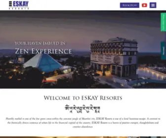 Eskayresorts.com(ESKAY Resorts) Screenshot