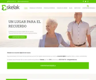 Eskelak.eus(Eskelak muestra las esquelas de Gipuzkoa) Screenshot