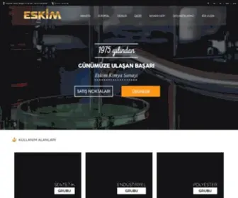 Eskim.com.tr(Eskim Kimya) Screenshot