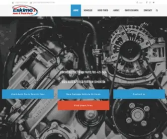 Eskimoautoandtruckparts.com(Eskimo Auto and Truck Parts for sale in Edmonton) Screenshot