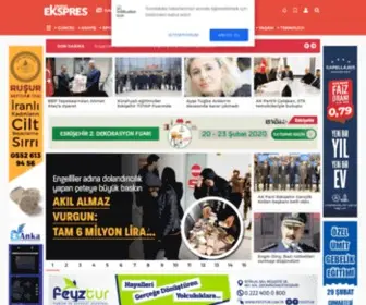 Eskisehirekspres.net(Eskişehir Haber) Screenshot