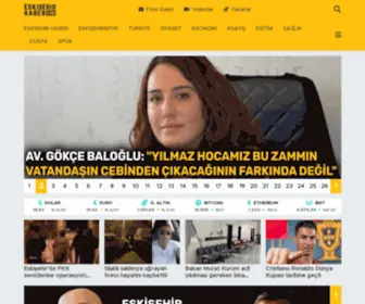 Eskisehirhaber.com(Eskişehir Haber) Screenshot