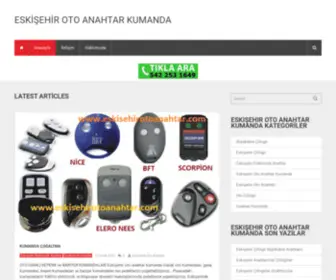 Eskisehirotoanahtar.com(Eskişehir) Screenshot