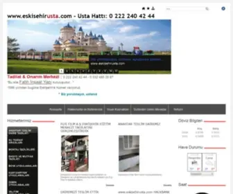 Eskisehirusta.com(Eskişehirusta) Screenshot