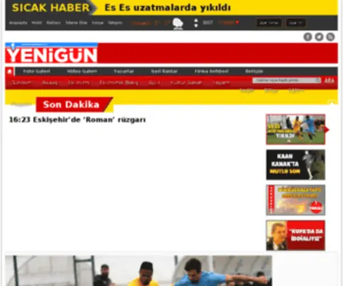 Eskisehiryenigungazetesi.com.tr(ESKİŞEHİR) Screenshot
