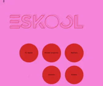 Eskool.es(Agencia de diseño) Screenshot