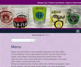 Eskopicup.com(Cetak Cup Murah) Screenshot