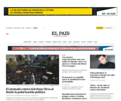 Eskup.com(Noticias de última hora sobre la actualidad en España y el mundo) Screenshot