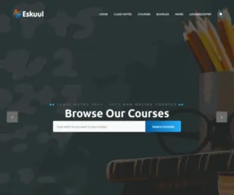 Eskuul.com(Nigeria Revolutionary Learning and Educational Platform. Class Notes JSS1) Screenshot