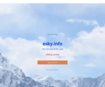 Esky.info(For Sale) Screenshot