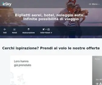 Eskytravel.it(Biglietti aerei) Screenshot