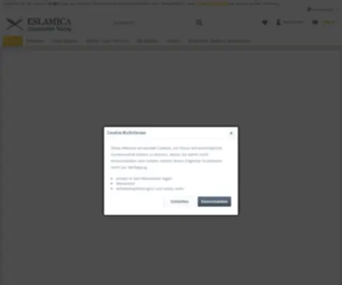 Eslamica.de(Islamischer Verlag) Screenshot