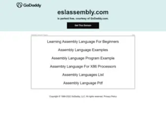 Eslassembly.com(Eslassembly) Screenshot