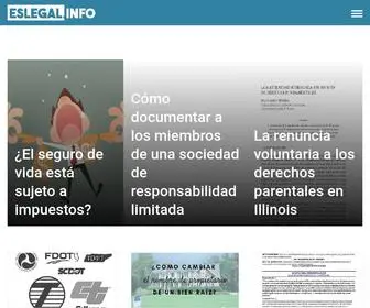 Eslegal.info(Toda) Screenshot