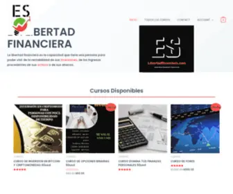 Eslibertadfinanciera.com(Just another WordPress site) Screenshot