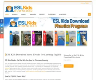 Eslkidsdownload.com(ESL Kids Download Store) Screenshot