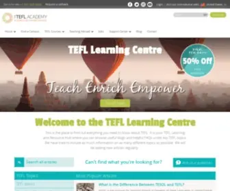 Eslteachersboard.com(TEFL Learning Centre) Screenshot