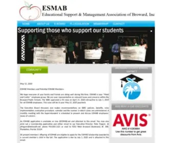 Esmab.net(Supporting Those Who Support Kids) Screenshot