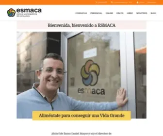 Esmacrobiotica.com(Cursos de macrobiótica en Barcelona) Screenshot