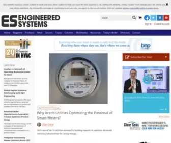 Esmagazine.com(Engineered Systems) Screenshot