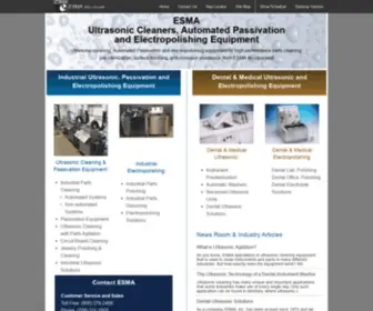 Esmainc.com(ESMA Inc) Screenshot