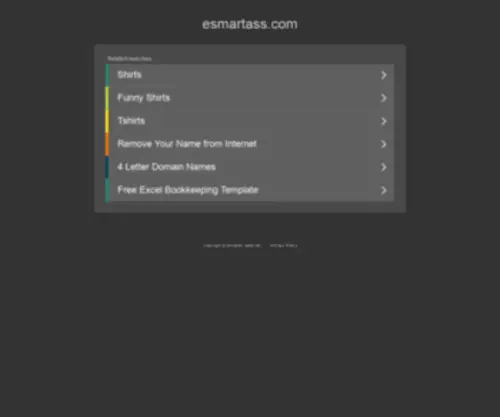 Esmartass.com(Esmartass) Screenshot
