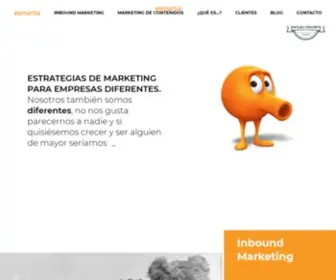 Esmartia.com(Inbound marketing para marcas que quieren hacer cosas diferentes) Screenshot