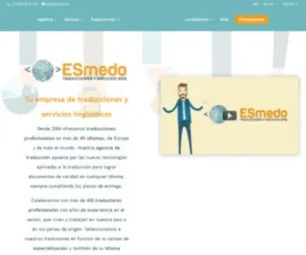 Esmedo.es(Agencia de traducción de Barcelona) Screenshot